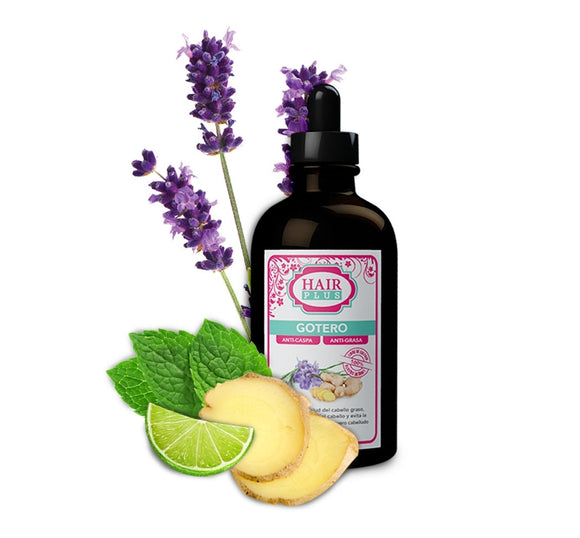 Gotero Anti Caspa, Grasa y Control Caída
