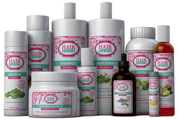 Evita la Caída de Cabello con Hair Plus Productos