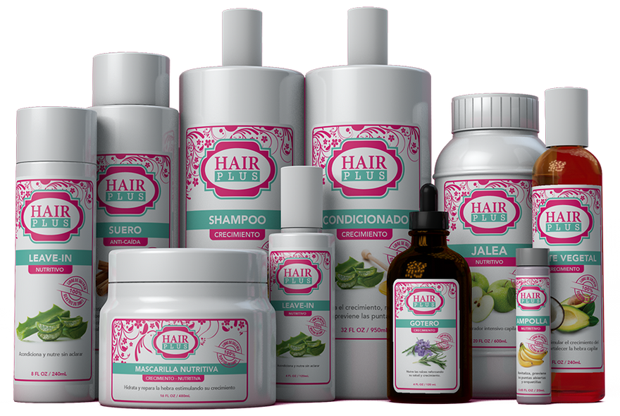 Evita la Caída de Cabello con Hair Plus Productos