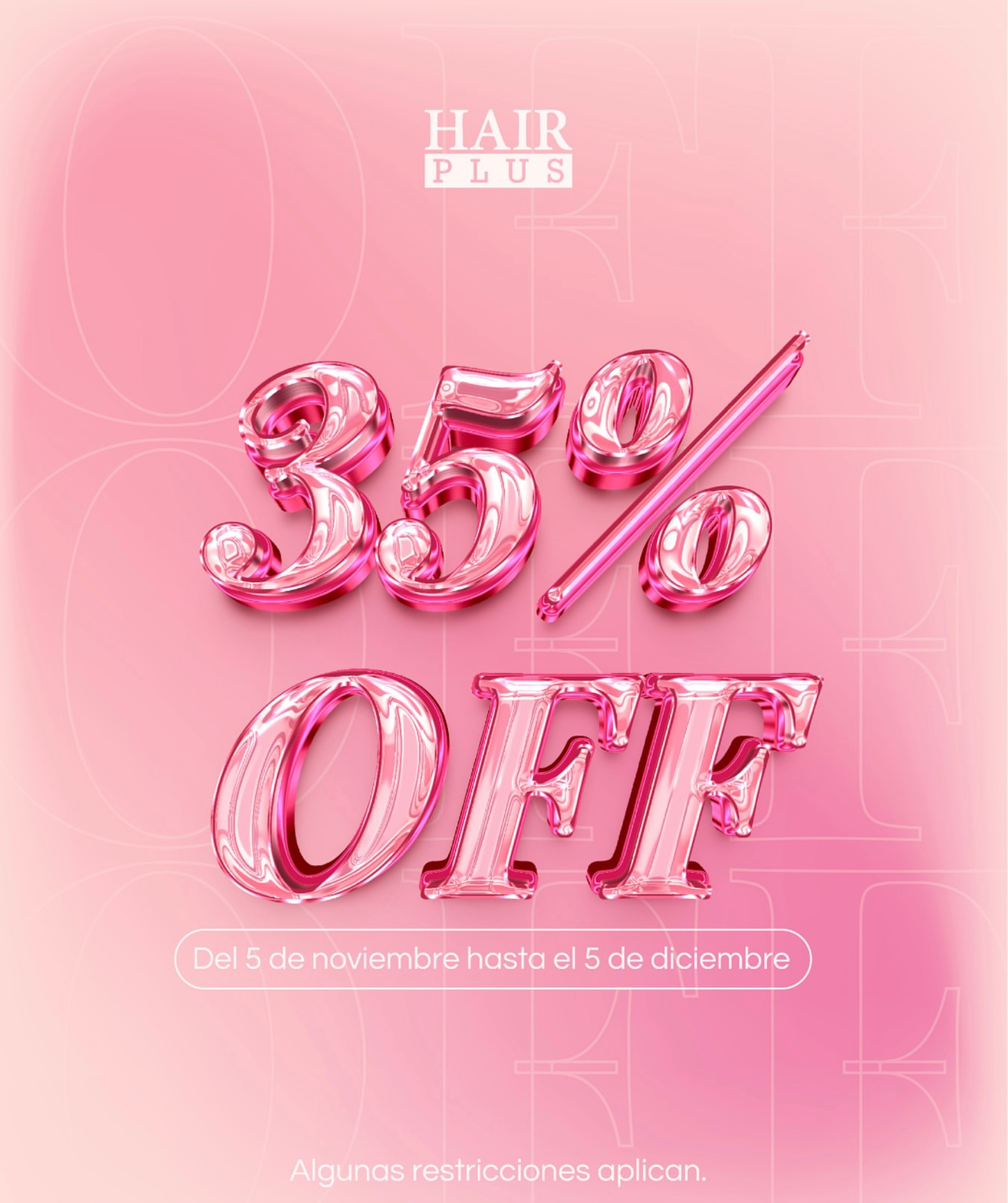35 off especial de noviembre