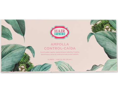 Ampolla Control Caída Del Cabello 6 Unidades