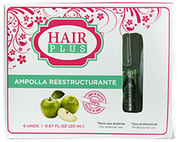 Ampollas Hair Plus Reestructurantes 6 Unidades - Hair Plus 