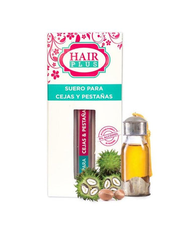 Suero Hair Plus Para Cejas y Pestañas Estimula el Crecimiento, Grosor y Longitud - Hair Plus 