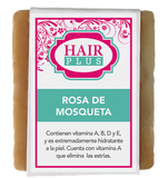 Jabón Hair Plus Rosa De Mosqueta Ayuda a Eliminar Estrías, Resequedad, Eczema En La Piel - Hair Plus 