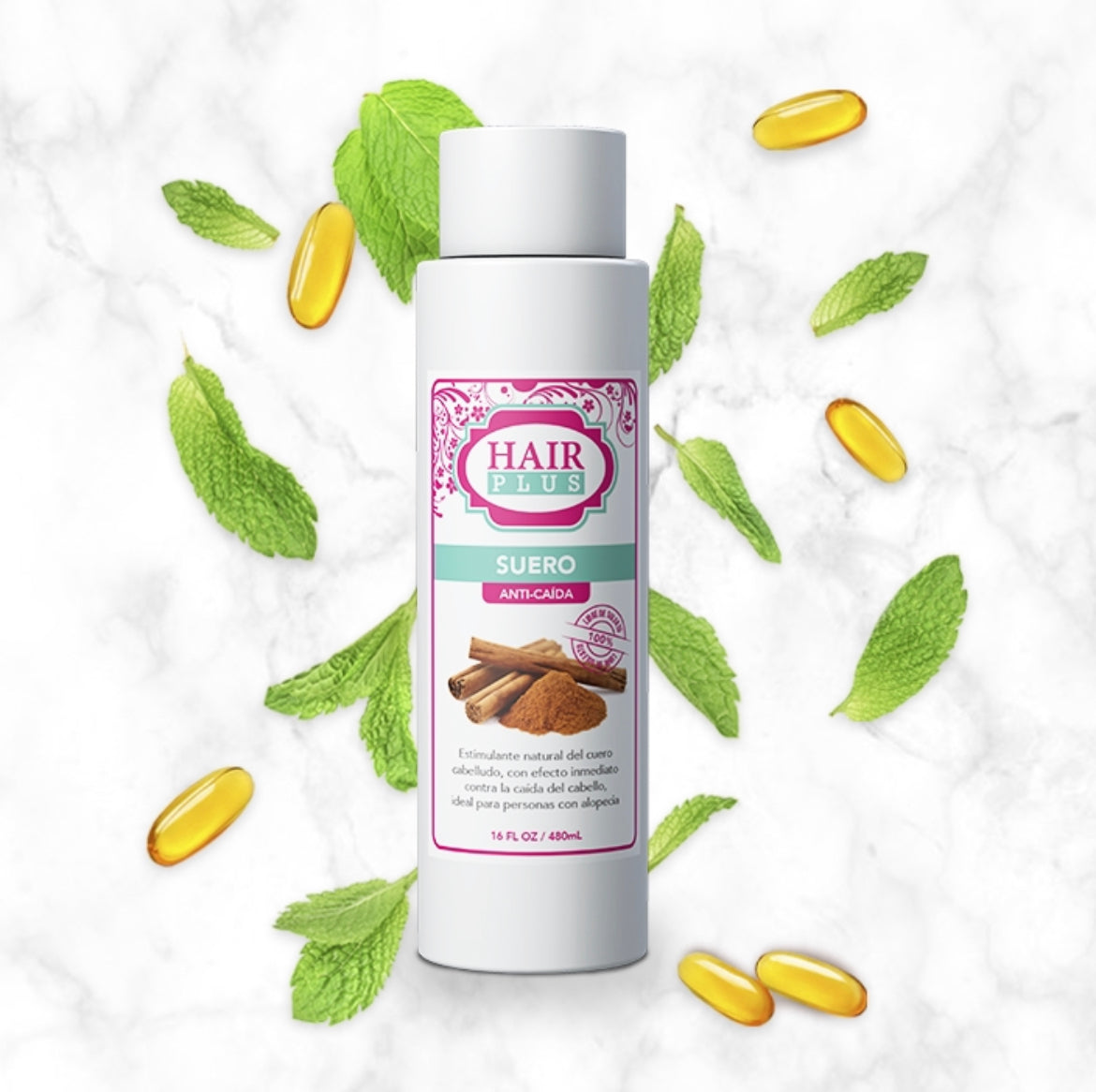 AntiHair Loss & Growth Serum 16oz Hair Plus Productos